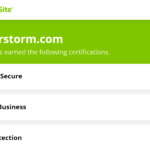 TrustedSite Trust Seal Certifications for HunterStorm.com